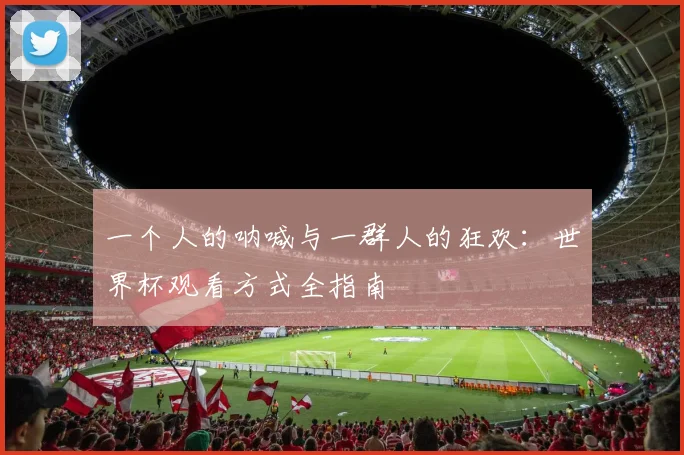 一个人的呐喊与一群人的狂欢：世界杯观看方式全指南